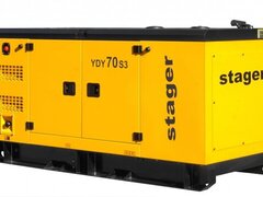 Stager YDY70S3 Generator insonorizat 70kVA, 89A, 1500rpm, trifazat, diesel